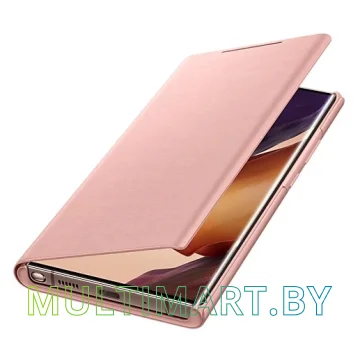 Чехол Samsung Smart LED View Cover для Galaxy Note 20 Ultra (бронзовый) картинка 4